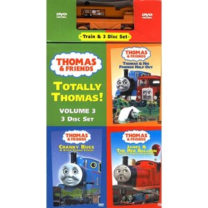 Thomas and Friends - Totally Thomas (Volume 3 - 3-Disc Set) (With Toy ...