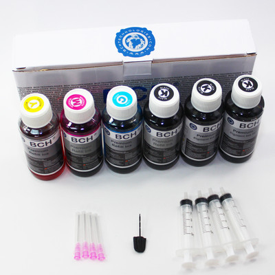 BCH® Premium 600 ml Refill Ink Kit for HP Cartridges