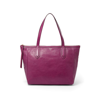 fossil allie satchel magenta