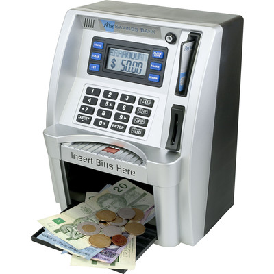 Purtek Automated Coin Bank With Lock