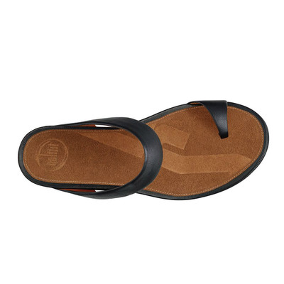fitflop loopy leather slides